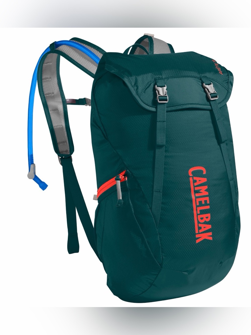 CamelBak Arête 18 Hiking Backpack Green Orange 18L Daypack No Water Bladder